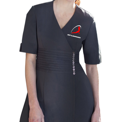 Onyxa Crossover Spa Tunic